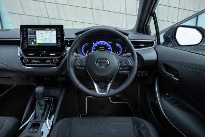 Interior Design And Technology Toyota Corolla Automotive
