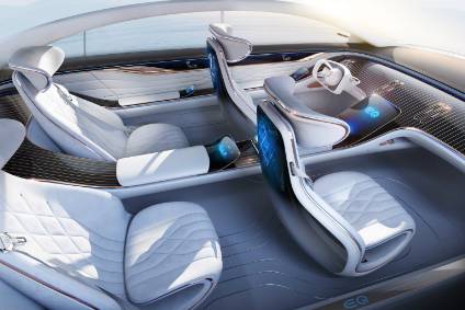 Mercedes-Benz VISION EQS provides an outlook on a concept for a fully-electric vehicle in the luxury class.