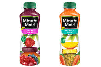 Us The Coca Cola Co S Minute Maid Tropical Blend Berry Blend