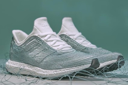scale up plastic ocean waste shoes 
