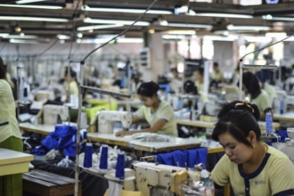 Myanmars garment exports tripled from US$0.9bn in 2012 to US$2.7bn in 2017