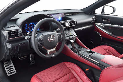 Interior Design And Technology Lexus Rc Automotive