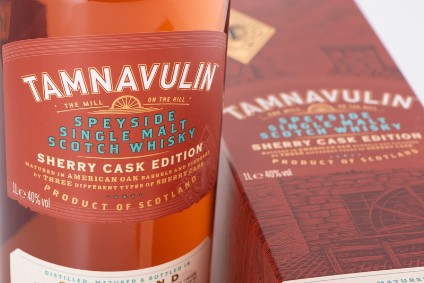 Whyte & Mackays Tamnavulin Sherry Cask Edition is matured in American white oak barrels