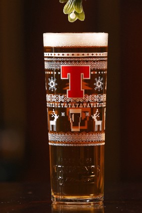 Image result for tennents christmas glass