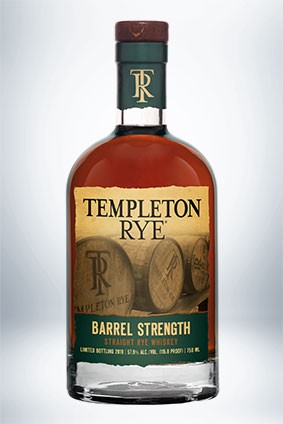 Templeton Rye Barrel Strength Straight Rye Whiskey 2019